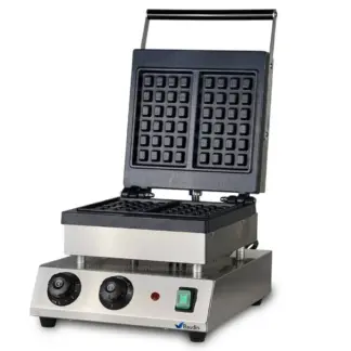 Waflera Doble Rectangular Profesional Electrica Lundar HF-1