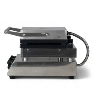 Waflera 2 Wafles Rectangulares Hierro Fundido Lundar HF-1 Vista Lateral