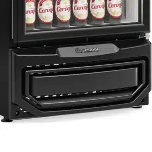 Detalle base de Heladera Cervecera 445 Lts Puerta Vidrio Gelopar GCB-50V PR