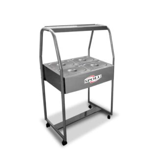 Mesa Buffet Caliente 4 cubas Spolu SPL-501