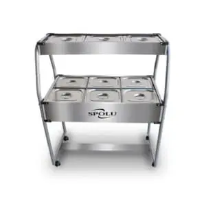 Mesa Buffet 9 cubas combinadas Spolu SPL-506CO