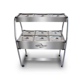 Mesa Buffet 9 cubas combinadas Spolu SPL-506CO