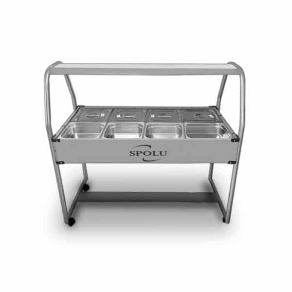 Mesa Buffet 8 cubas Calor Spolu SPL-508