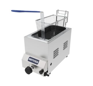 Freidor a gas 3 litros de mesa Metvisa FG3S