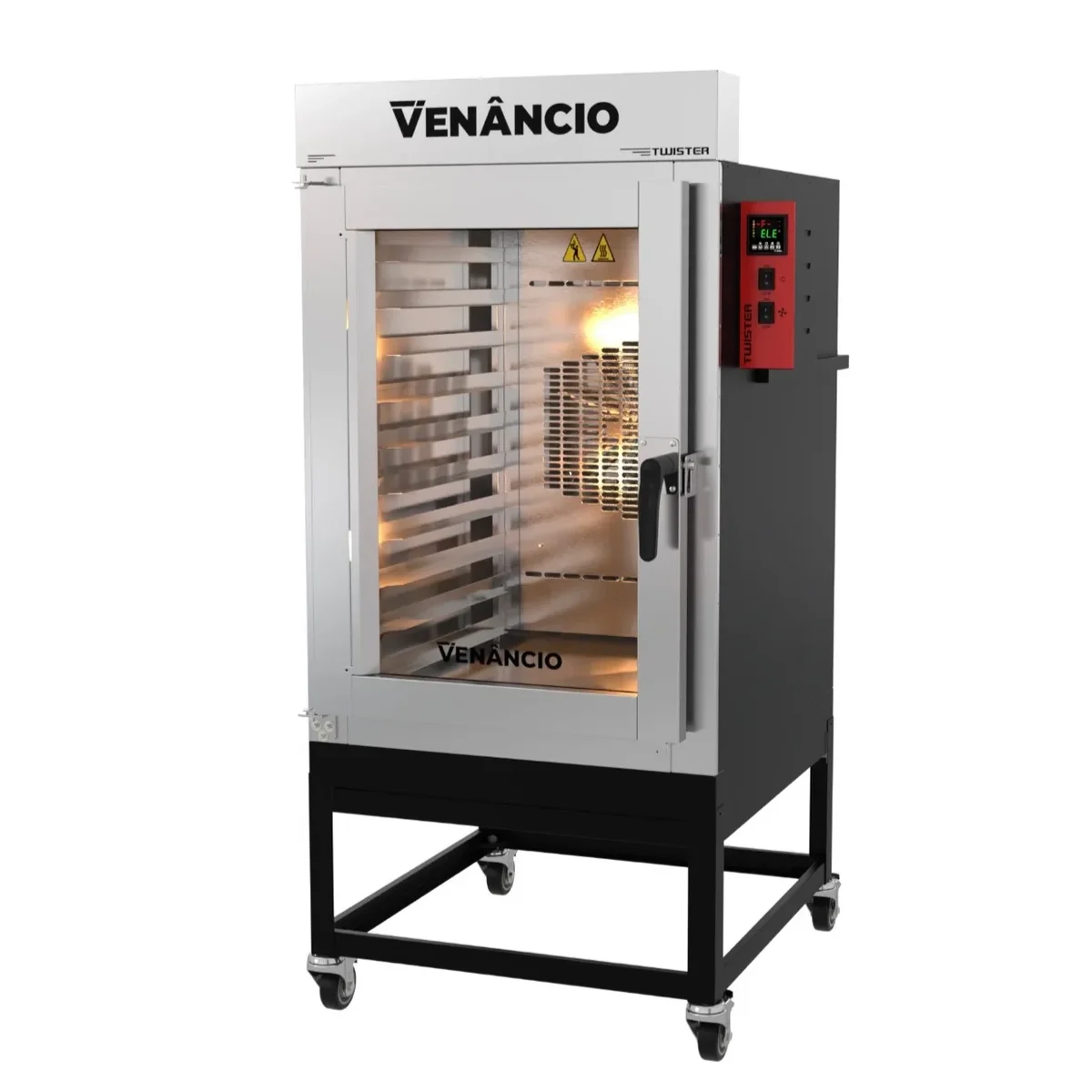 Horno Turbinado 10 Bandejas a Gas Venancio Twister