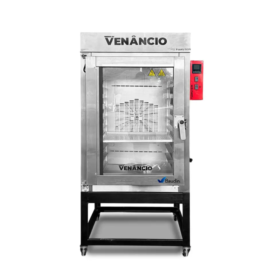 Horno Panadero 10 Bandejas a Gas Venancio Twister Vista Forntal
