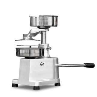Formadora de Hamburguesas Manual Acero Inoxidable 13 cm Lundar HF-130