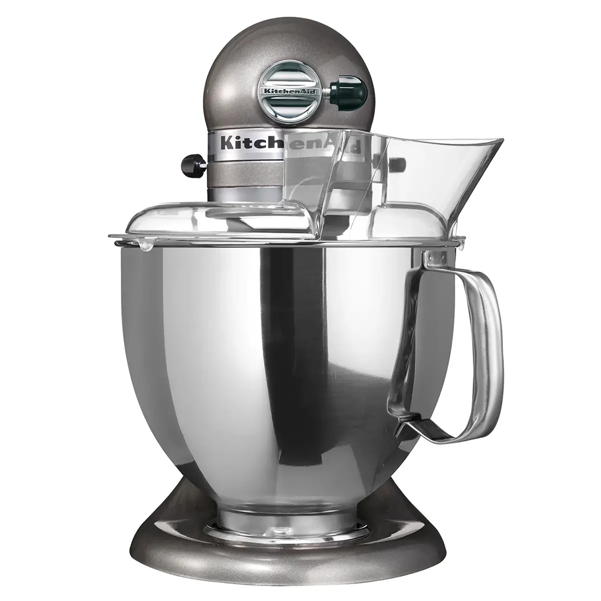 Batidora Planetaria 4,8 L Profesional KitchenAid Artisan Gris Vista Frontal