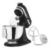 Batidora Planetaria 4,8 L Profesional KitchenAid Artisan Negra Black Noir con accesorios
