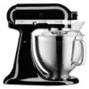 Batidora Planetaria KitchenAid Artisan 4,8 L Profesional KitchenAid Artisan Negra Vista Lateral