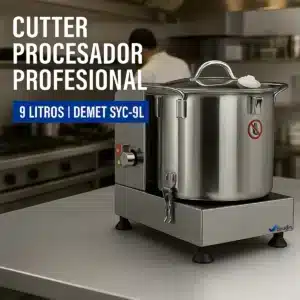 Cutter Procesador 9 Litros Demet SYC-9L Banner
