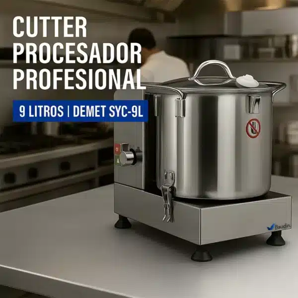 Cutter Procesador 9 Litros Demet SYC-9L Banner