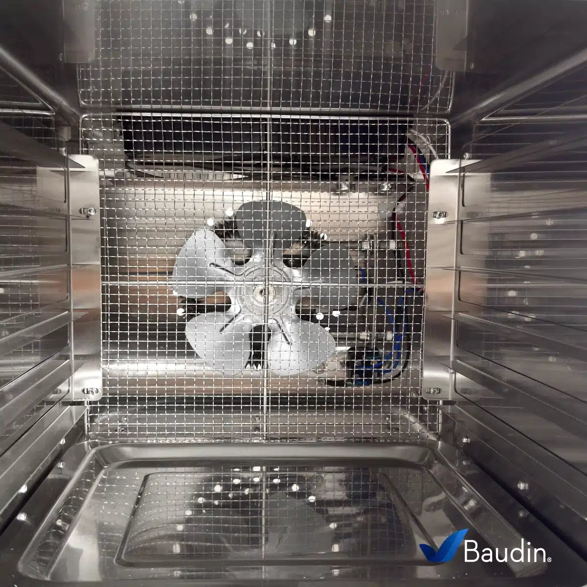 Deshidratador de Alimentos 6 Bandejas Jameco VDP-6AI Interior sin bandejas