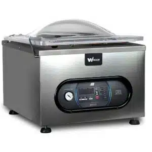 Envasadora al Vacio con inyeccion de gas de sobremesa campana Waage ST 410