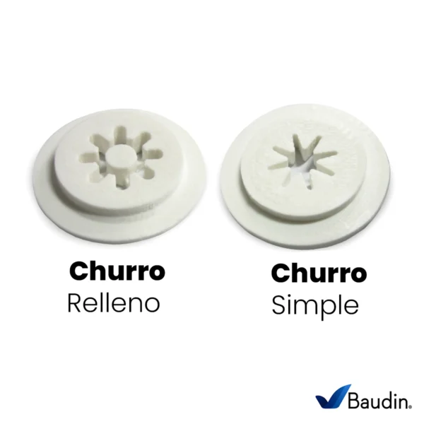 Punteros de Churros para Churrera Electrice Industrial 10 Litros