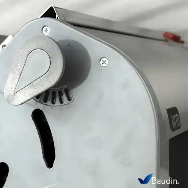 Sobadora Electrica de Mesa 28 cm Marca Anodilar Modelo Evolution Nardo Gray Vista Separaciones entre rodillos