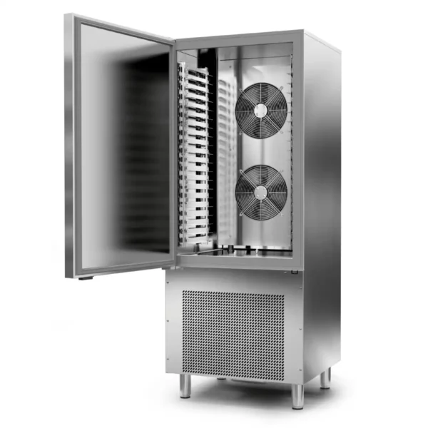 Abatidor de temperatura 15 Bandejas Afinox Faster 15 Abierto