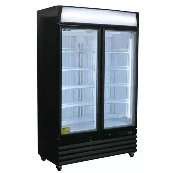 Freezer Vertical 2 Puertas 800 Lts Ventus VC-800F Principal Diagonal Baudin Equipamientos