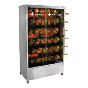 spiedo a gas para 30 pollos Venancio SFG3