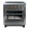 Cocina Industrial 4 Hornallas Morelli Horno Pizzero piso piedra Mr Cheff 750 Horno ABierto