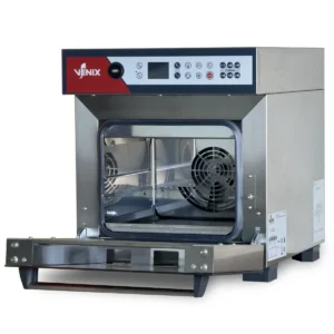Horno Ultra Rapido de Conveccion Alta Velocidad Italiano Venix Spriz Baudin Abierto