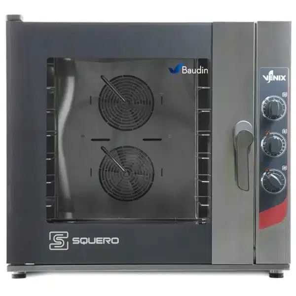 Horno a Conveccion 6 Bandejas Electrico Industrial Venix Squero SQ06 Vista Frontal