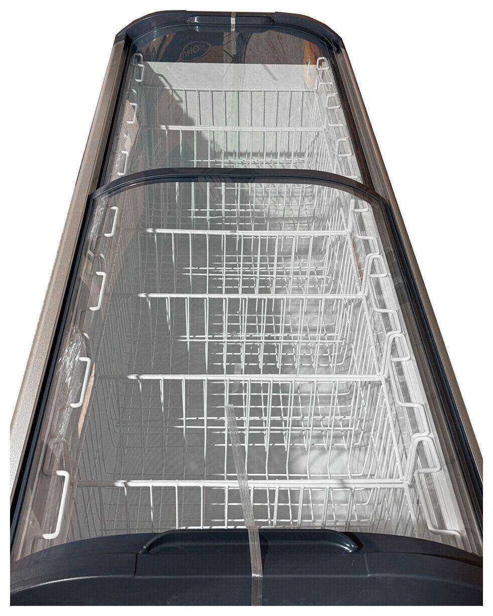 Freezer Isla Poso de Frio Horizontal 700 Litros Demet SDQ700 Superior Canastos