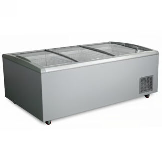 Isla Congelados 925 Litros Kuma 3 puertas Vidrio Curvo