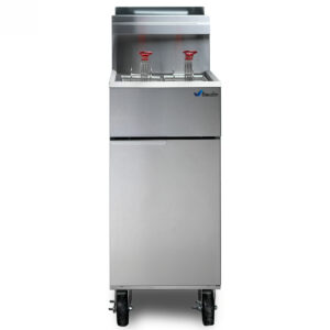 Freidora a gas profesional 20 Litros profesional Chef Rite DCF3-LPG Frontal