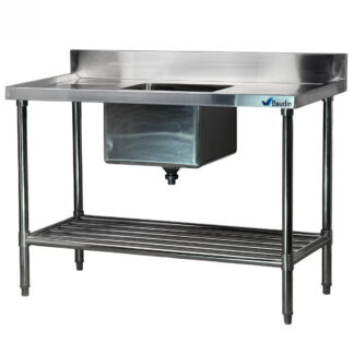 Mesada con Bacha Central 120x60 cm Lundar DM35-6-1200