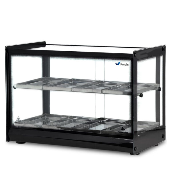 Vitrina Caliente de mostrador Progas PRVR-80D Baudin