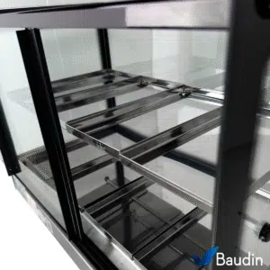 Vitrina Caliente de mostrador Progas PRVR-80D Baudin INTERIOR ML