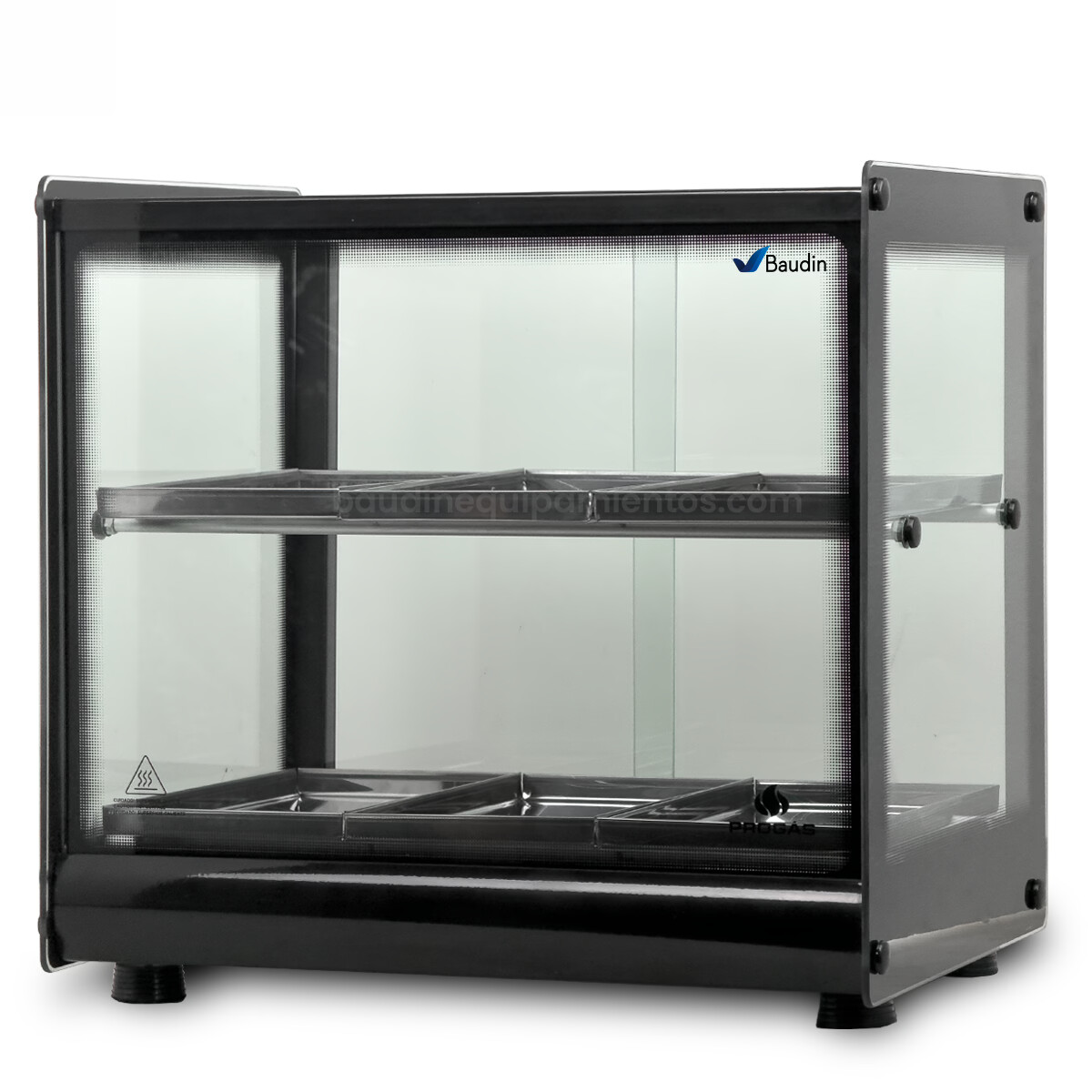 Vitrina Caliente de mostrador Vidrio Recto Progas PRVR-60D Principal