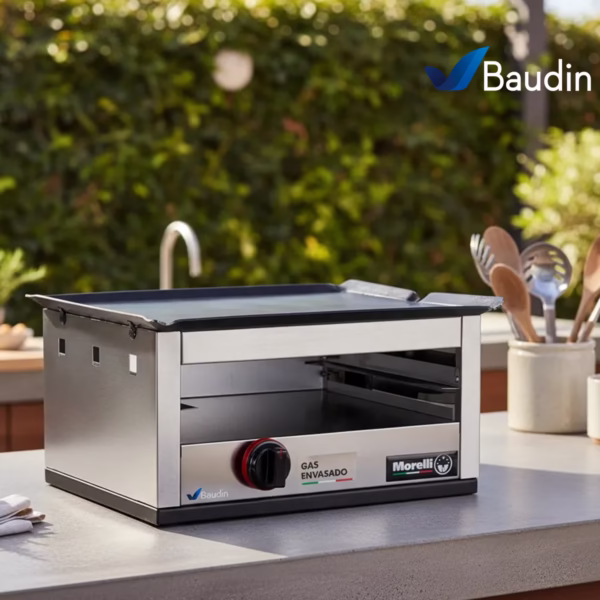 Chivitero Simple con Gratinador Morelli CR-S Mockup