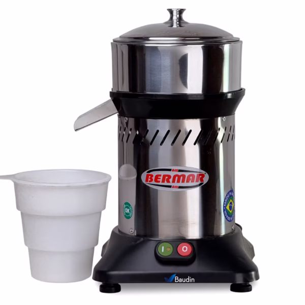 Exprimidor de jugos electrico manual super potente Bermar BM 118 Baudin Con Vaso
