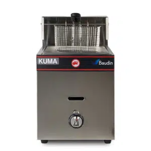 Freidora a gas Profesional 6 Litros 1 Cuba con encendido Electronico chispero GF-71 Frontal