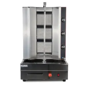 Horno Shawarma a gas 3 Quemadores Kuma HGS-R3 Frontal