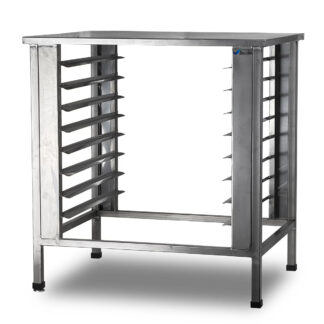 Mesa para horno con gavillar 8 bandejas 60x40 y o 58x68 Baudin MGAV-65