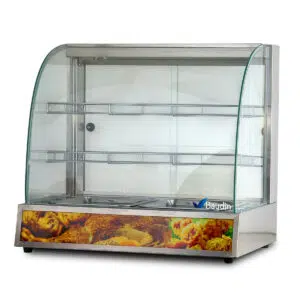 Vitrina Caliente Curva con Humedad Kuma HW-2PS