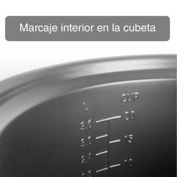 Arrocera Electrica Profesional Lacor 69346 Interior