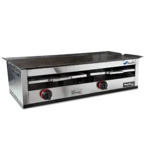 Chivitero Doble a Gas Morelli CR-D