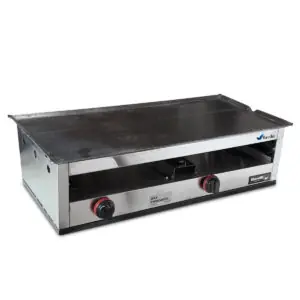 Chivitero a gas con Doble Gratinador Morelli CR-D Arriba