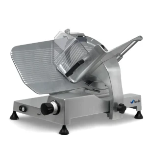 Cortadora de fiambre 35 cm Engranada Rheninghaus 350IGN Botonera y selector de grosor