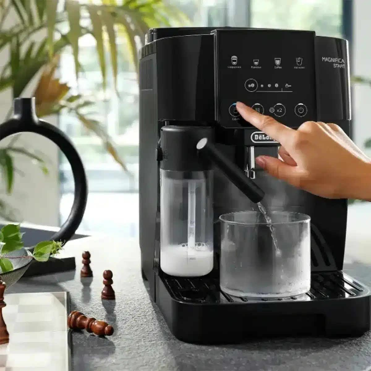 Cafetera Automatica Delonghi Magnifica Start ECAM220.60B Mockup