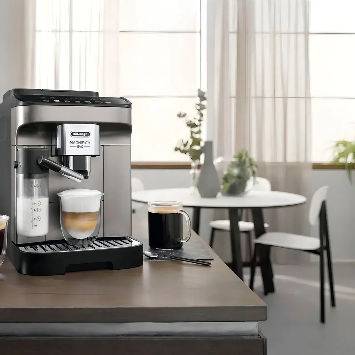 Cafetera Expresso Automática Magnifica Evo De'Longhi ECAM290.81.TB Mockup