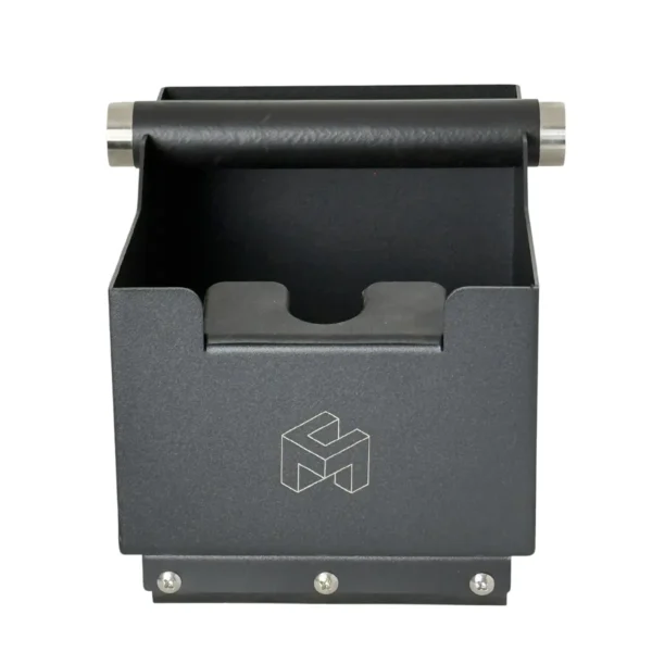 Cajon Knock Box Café Sobremesa Negro CoffeeMax KB-4 Frontal