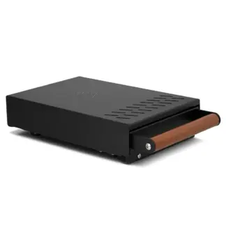 Cajon Knock Box Negro mango Madera Nogal KB-9-10 Cerrado