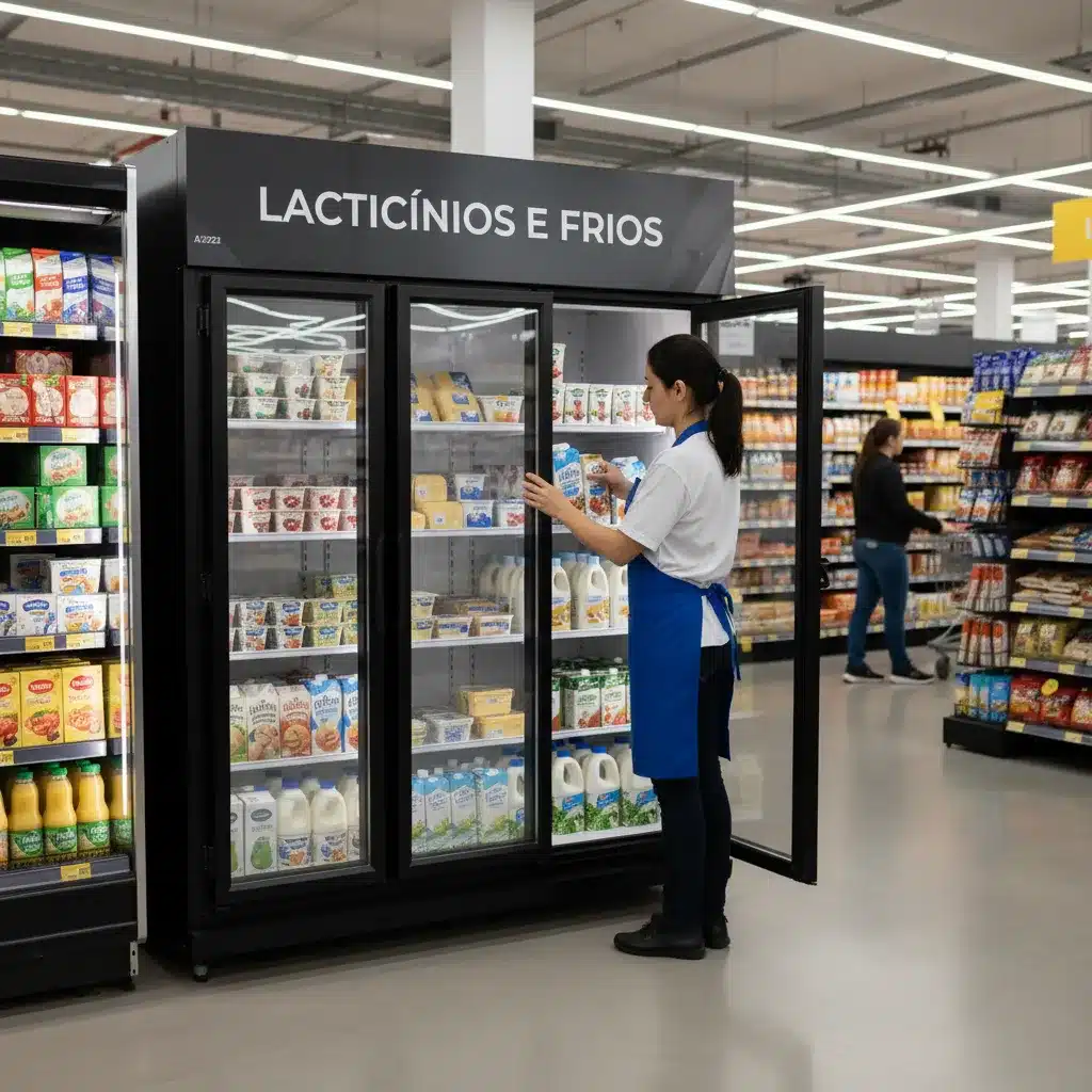 Expositor 3 Puertas Bebidas Y Lacteos Klima Brasil