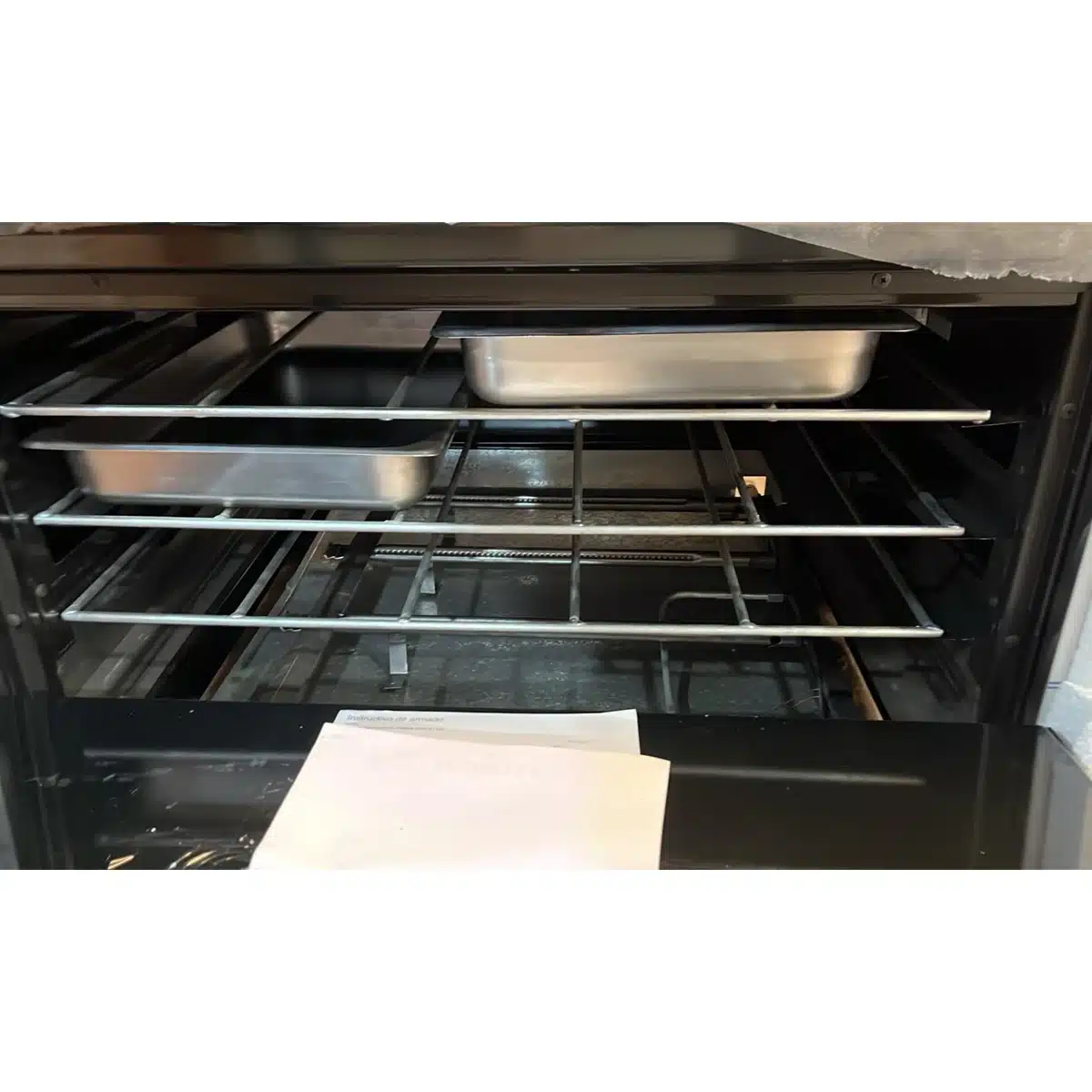 Interior con Bandejas Horno Morelli NOVA 12