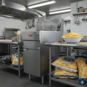 Freidora a Gas 18 Litros Industrial | Jameco VFP-18L2